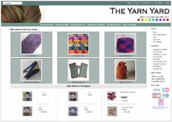 Hand-dyed yarns and fibres